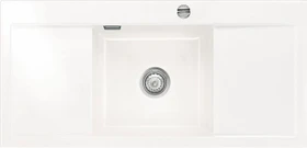 systemceram Mera Middle F Einbau Becken rechts mit Ablauffernbedienung grönland