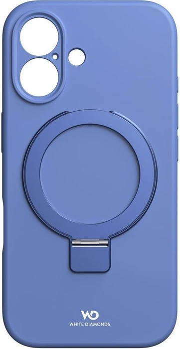 White Diamonds Mag Urban Stand Case für Apple iPhone 16 blau