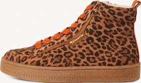 Tamaris Lederstiefelette braun/orange/schwarz (Damen)