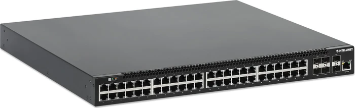 Intellinet Rackmount Gigabit Managed Switch, 48x RJ-45, 6x SFP+, 850W PoE+