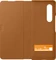Samsung Leather Flip Cover für Galaxy Z Fold 3 5G Camel Vorschaubild