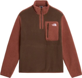 The North Face Yumiori Fleece 1/4 Zip Jacke smokey brown/copper silt (Herren)