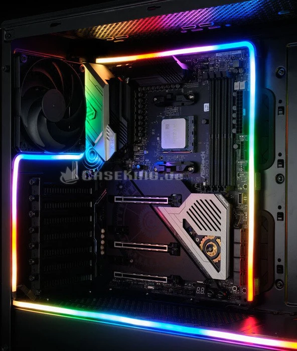 Phanteks Digital RGB Neon LED Kit, Black, ARGB beleuchtet, schwarz