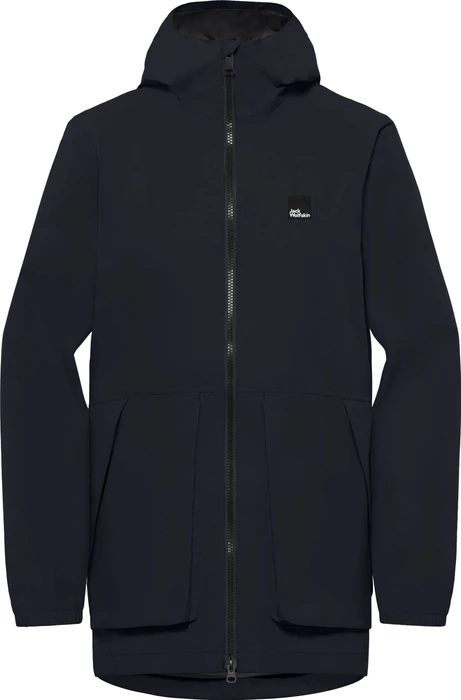 Jack Wolfskin Terraview 2L Funktionsmantel dark navy (Damen)