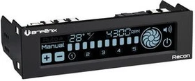 BitFenix Recon schwarz, 5.25" Lüftersteuerung 5-Kanal