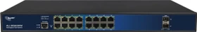 Allnet SG86 Rackmount Gigabit Managed Switch, 16x RJ-45, 2x SFP, 280W PoE+ (ALL-SG8618PM / 193999)