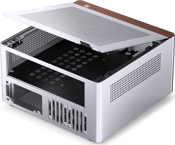 Jonsbo N10, silber, Mini-ITX