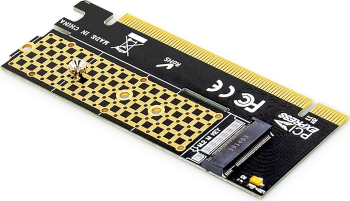 Digitus M.2 NVMe SSD PCI Express 3.0 x16 Add-On Card