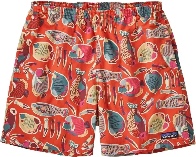 Patagonia Baggies Shorts 5" Hose kurz wrasse/pollinator orange (Herren)