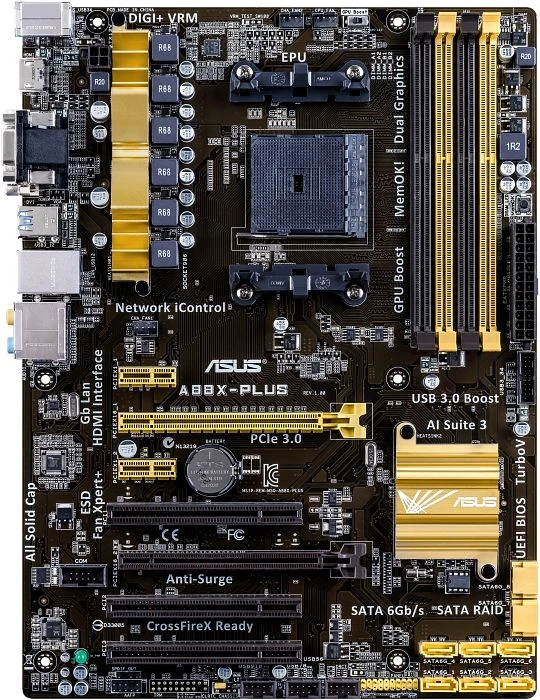 ASUS A88X-Plus (AMD FM2+)