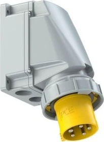 PCE CEE-Wandgerätestecker 63A 5p 4h IP67 POWER TWIST