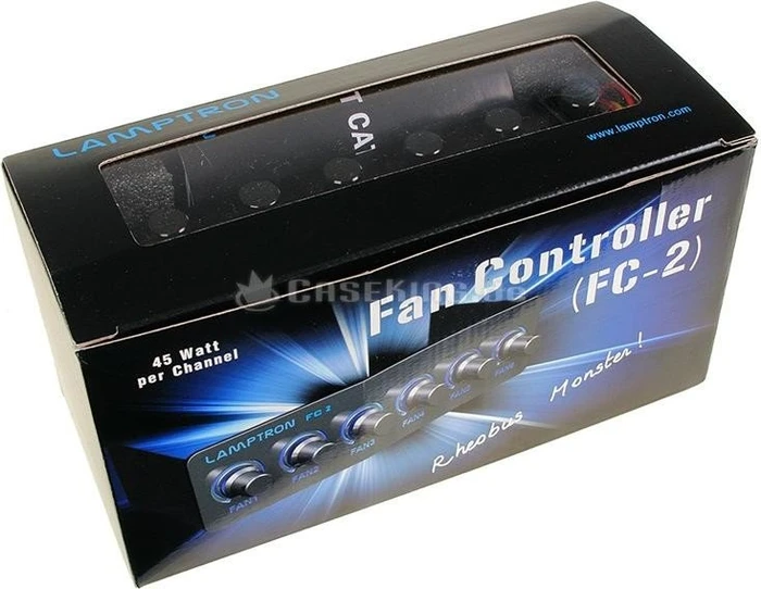 Lamptron FC2, 5.25" Lüftersteuerung, 6-Kanal