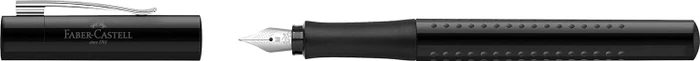 Faber-Castell Füller Grip 2010 schwarz, rechte Hand/linke Hand, mittel