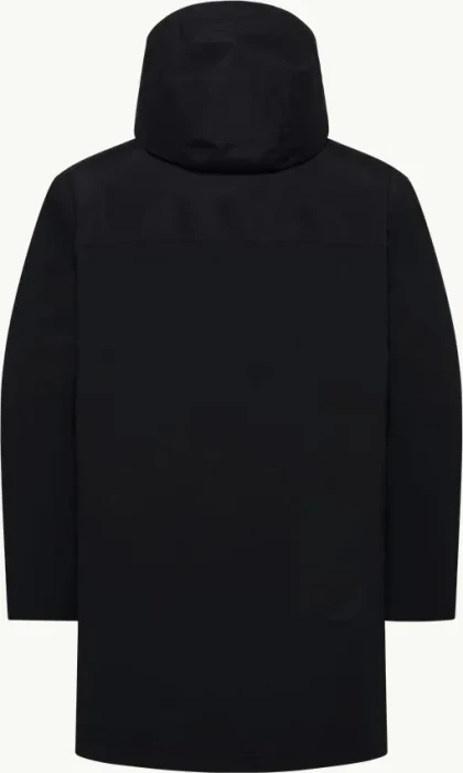 Jack Wolfskin Gletschersee Funktionsmantel schwarz (Herren)