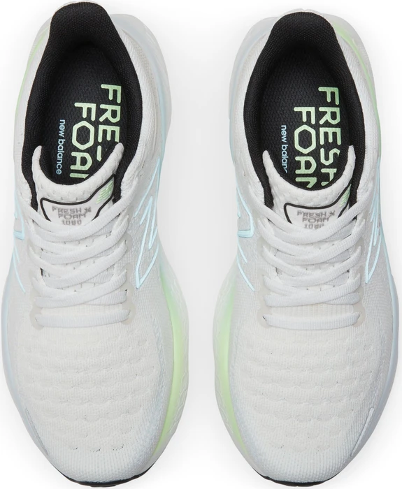 New Balance Fresh Foam X 1080v12 white/bleach blue/green aura (Damen)