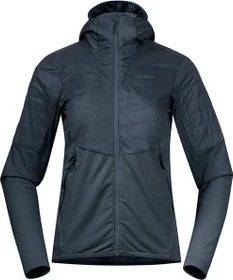 Bergans Senja Midlayer Hood Funktionsjacke orion blue (Damen)