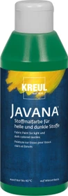 Kreul Javana Stoffmalfarbe für helle und dunkle Stoffe, dunkelgrün, 250ml