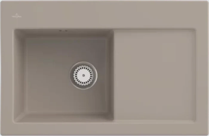 Villeroy & Boch Subway 45 Einbau Becken links almond