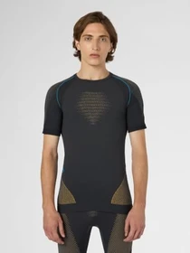 UYN Evolutyon Funktionsshirt kurzarm charcoal/gold/atlantic (Herren)