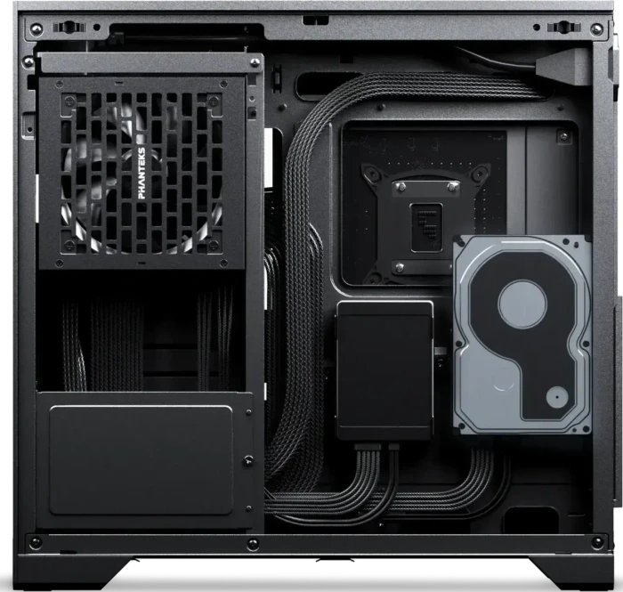Phanteks XT V5-LCD Black, schwarz, Glasfenster