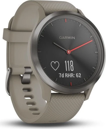 Garmin vivomove HR Aktivitäts-Tracker black/sand stone