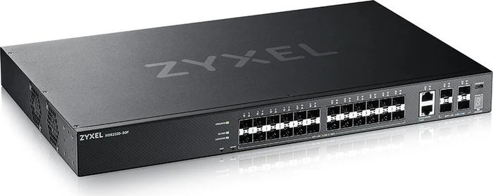 Zyxel XGS2220 Rackmount Gigabit Managed Switch, 24x SFP, 4x SFP+, 2x RJ-45
