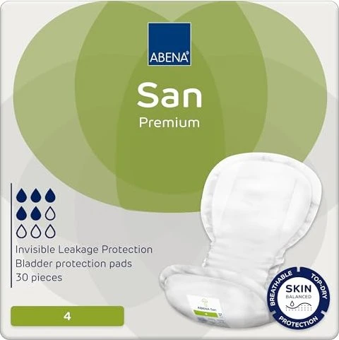 Abena San Premium 4 Hygieneeinlage, 30 Stück
