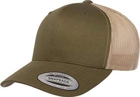 Flexfit YP Classics Retro Trucker 2-Tone Kappe moss/khaki