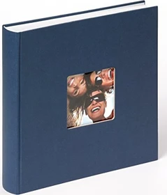 Walther Design Buch Fotoalbum Fun 30x30 dunkelblau