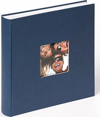 Walther Design Buch Fotoalbum Fun 30x30 dunkelblau