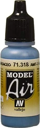 Vallejo Model Air 318 amt-7 greyish blue, 17ml