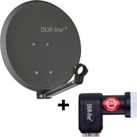 Dura-Sat DSA 40 anthrazit - 4 Teilnehmer Set