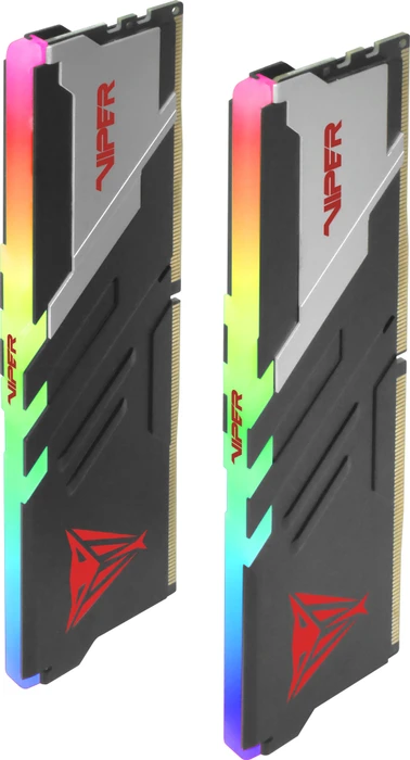 Patriot Viper VENOM RGB UDIMM 64GB Kit, DDR5-6000, CL30-40-40-76