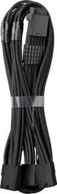 CableMod Pro ModMesh 12VHPWR PCI-e Extension, 3x 8-Pin PCIe Stecker auf 16-Pin PCIe 5.0 12VHPWR Stecker, Adapterkabel, schwarz, 45cm