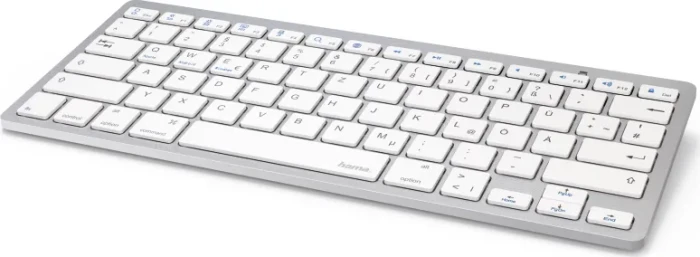 Hama KEY4ALL X510, silber, Bluetooth, DE