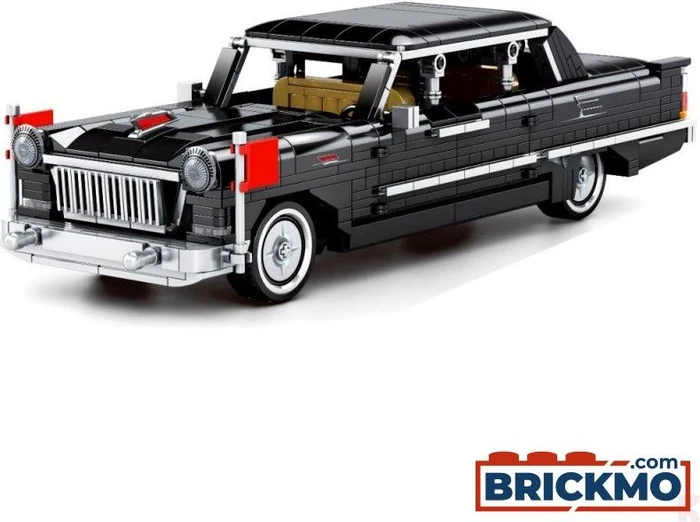 Sembo Blocks Beijing Auto Museum Classic Car Pullback schwarz (705920)