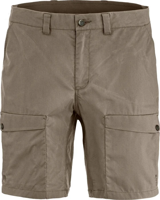 Fjällräven Abisko Hybrid Trail Hose kurz suede brown (Herren)