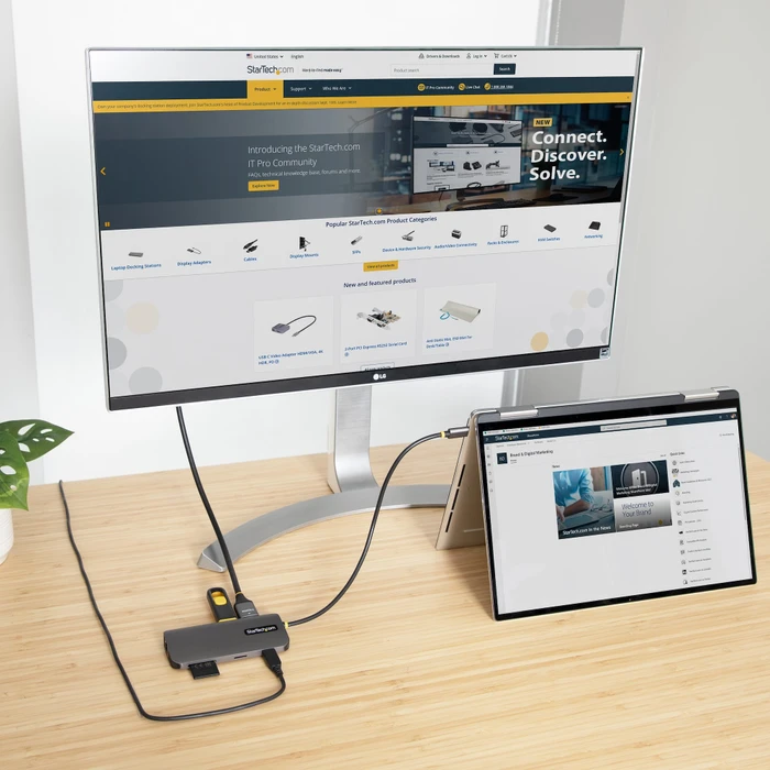 StarTech USB-C 8-in-1 Multiport-Adapter, USB-C 3.0 [Stecker]