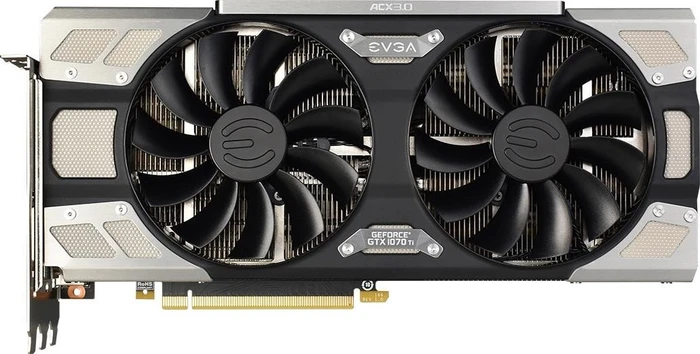 EVGA GeForce GTX 1070 Ti FTW Ultra Silent Gaming, 8GB GDDR5, DVI, HDMI, 3x DP