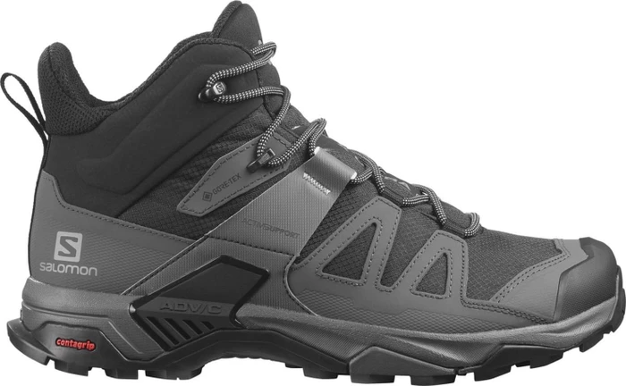 Salomon X Ultra 4 Mid Wide GTX black/magnet/pearl blue (Herren)