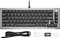 Cooler Master CK720, LEDs RGB, hot-swap, schwarz/grau, Kailh Box V2 BROWN, USB, US Vorschaubild
