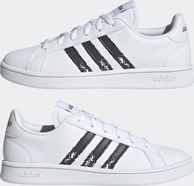 adidas Grand Court Base Beyond cloud white/carbon/grey two (Damen)