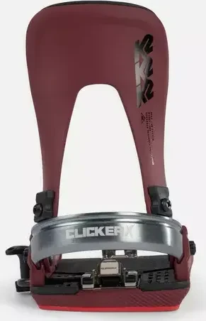 K2 Clicker X HB Step-In Plattenbindung maroon (Damen) (Modell 2024/2025)