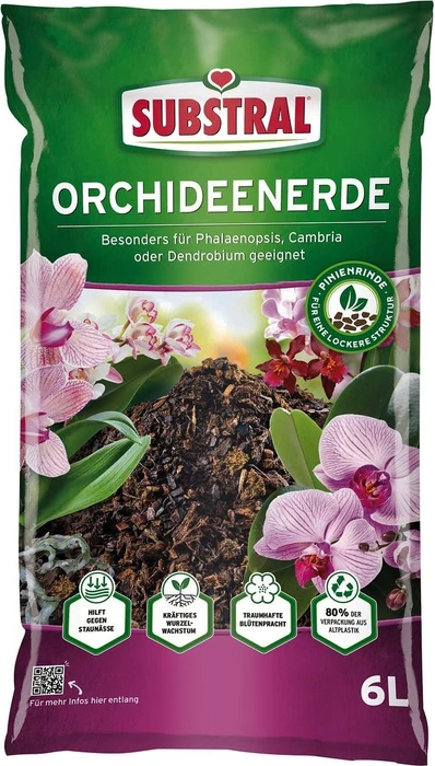 Evergreen Garden Care Substral Naturen Orchideenerde, 6l