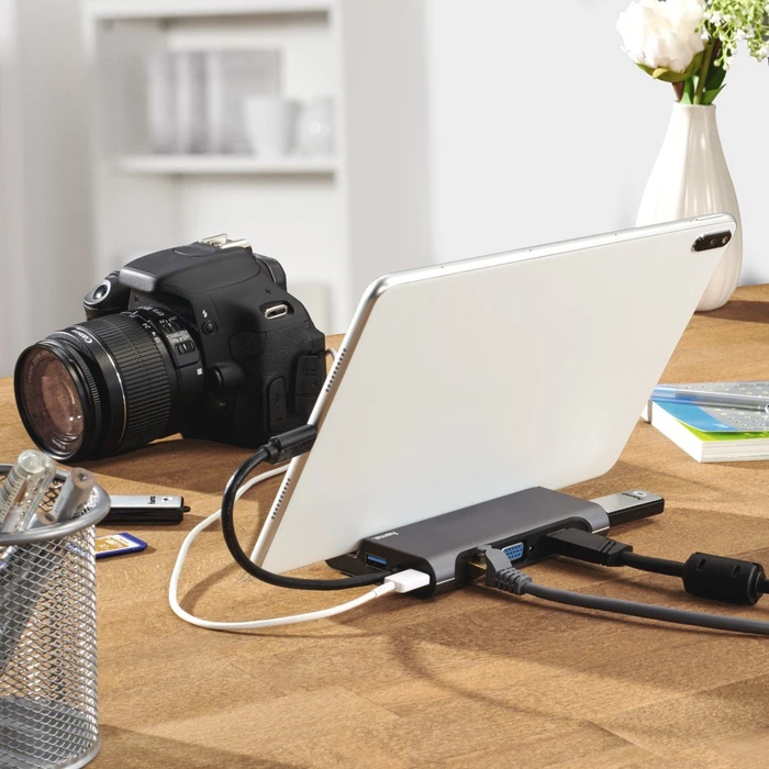Hama USB-C-Multiport-Adapter, USB-C 3.0 [Stecker]
