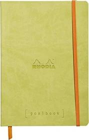 Rhodia Boutique goalbook, A5, punktiert, Softcover, anisgrün, 120 Blatt
