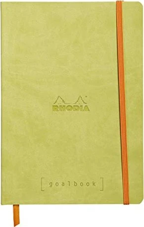 Rhodia Boutique goalbook, A5, punktiert, Softcover, anisgrün, 120 Blatt