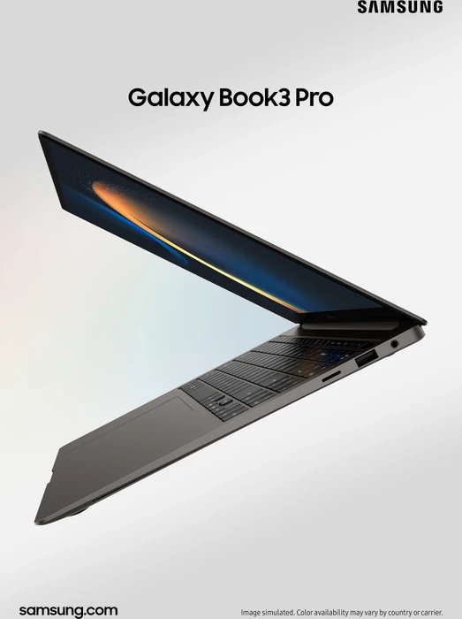 Samsung Galaxy Book3 Pro 16, Graphite, Core i7-1360P, 16GB RAM, 1TB SSD, DE