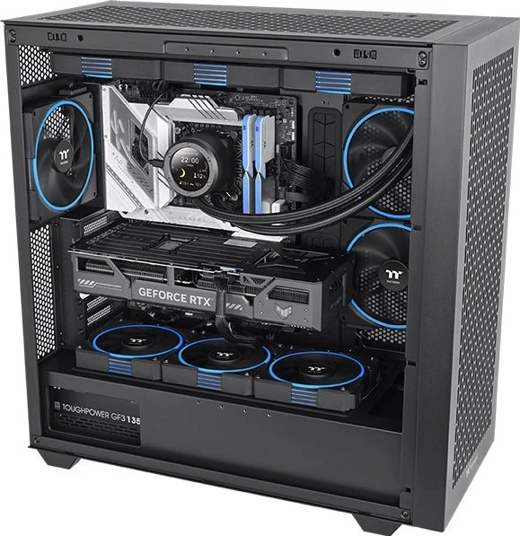Thermaltake TS120 EX RGB, schwarz, 120mm, 3er-Pack