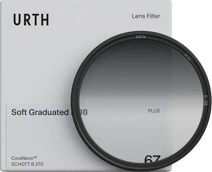Urth 58mm Soft Graduated ND8 Filter für Landschaftsfotografie